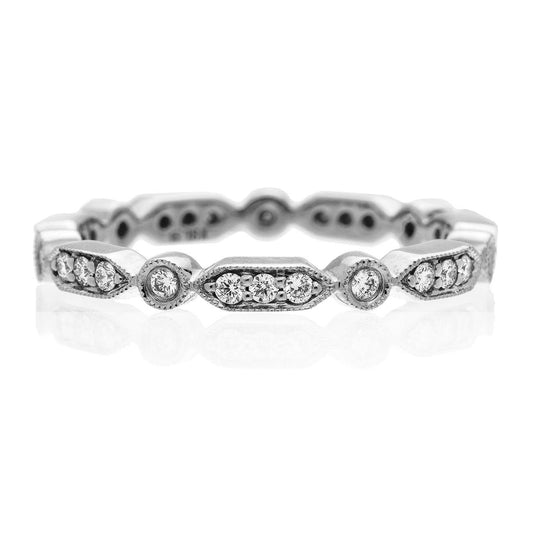 Art Deco Diamond Band