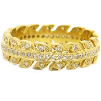 Diamond Wreath Eternity Band