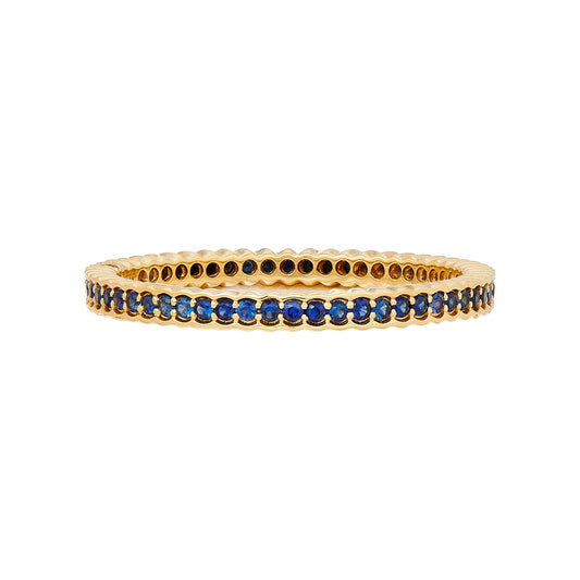 Blue Sapphire Band