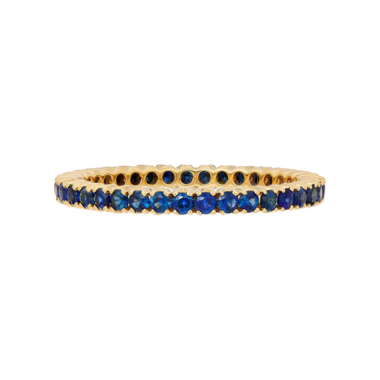 Blue Sapphire Band