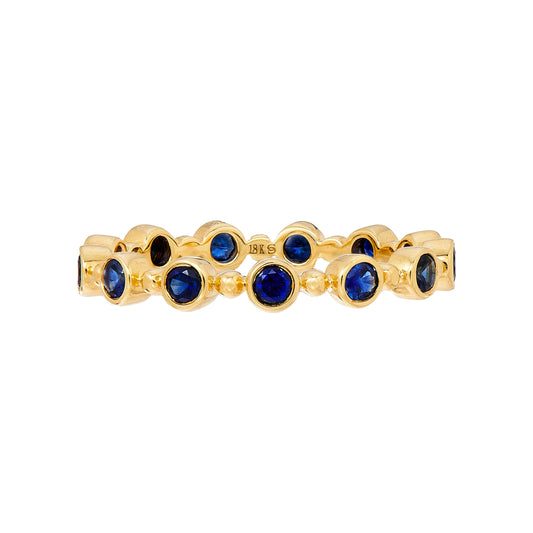Blue Sapphire Band