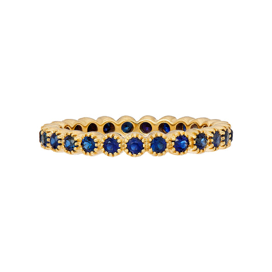 Blue Sapphire Band
