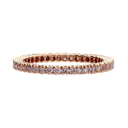 Pink Sapphire Band
