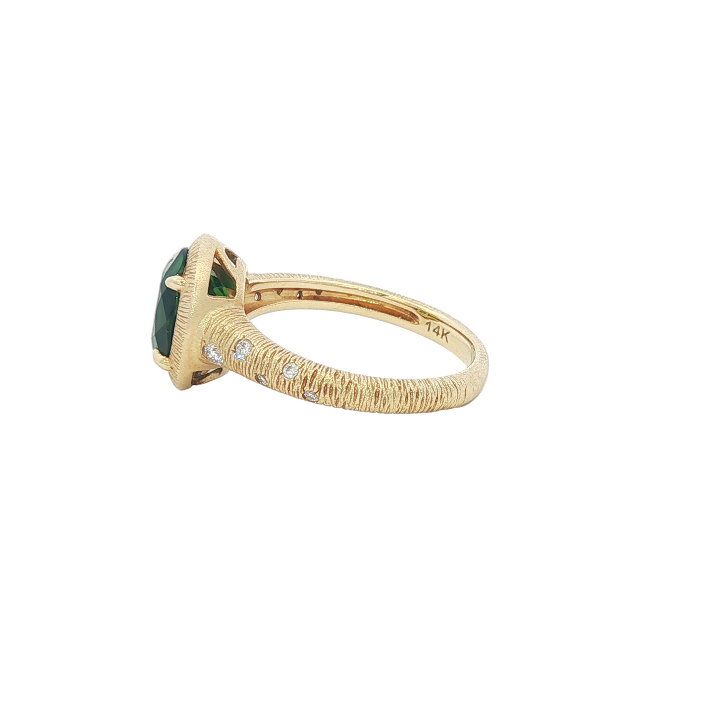 Green Tourmaline Ring