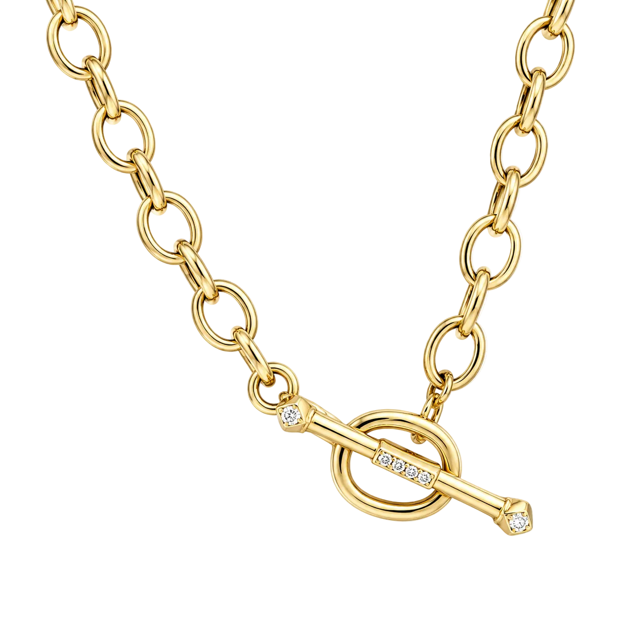 Gold Link Necklace