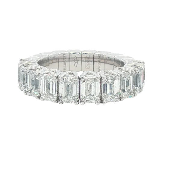 Emerald Cut Diamond Xpandable Ring