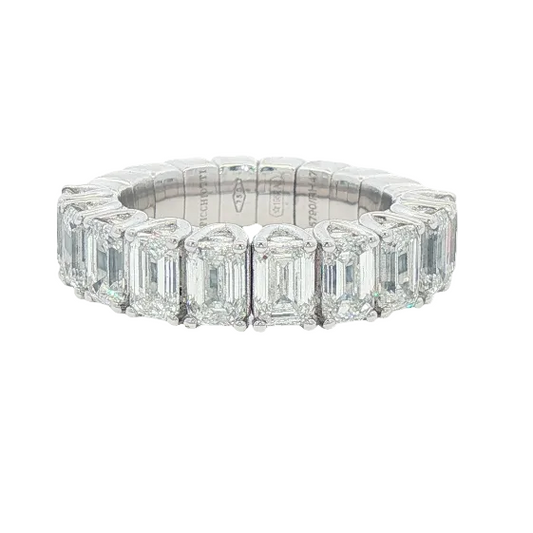 Emerald Cut Diamond Xpandable Ring