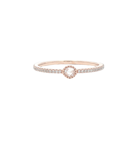 Morganite & Diamond Ring