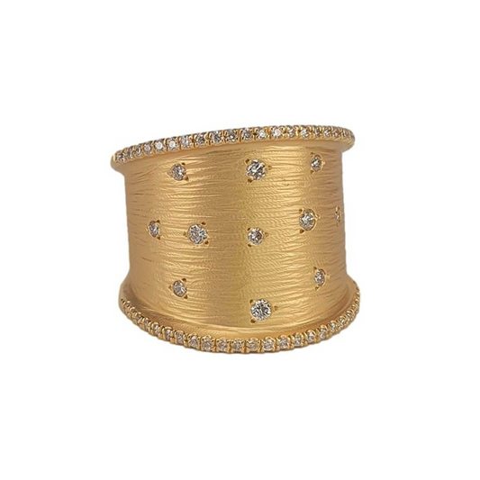 Scatter Diamond Ring