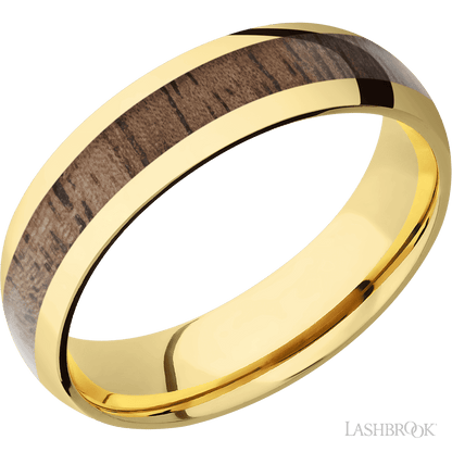 Inlay Design Wedding Band