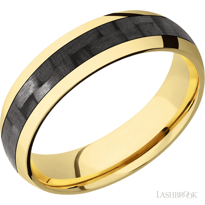 Inlay Design Wedding Band