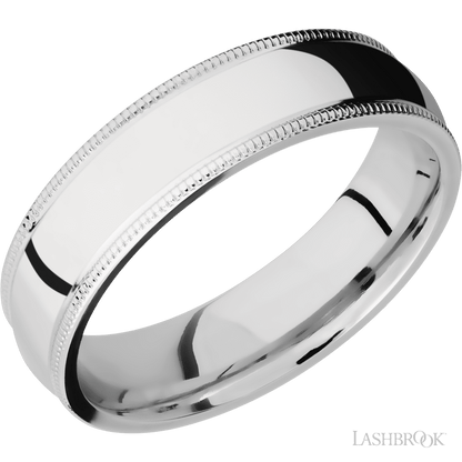 Milgrain Edging Wedding Band