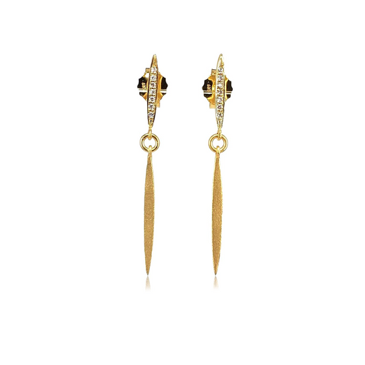 Dangle Diamond Earrings