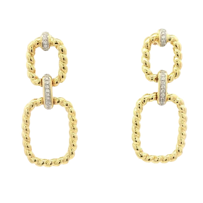 Gold Dangle Earrings