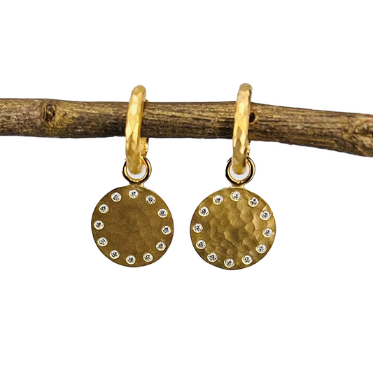 Circle Diamond Earring