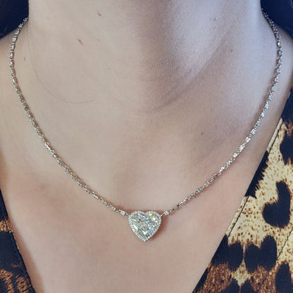 Diamond Heart Necklace