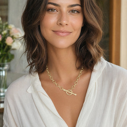 Gold Link Necklace