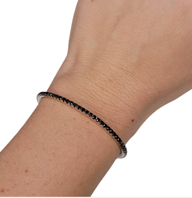 Black Diamond Stretch Bracelet