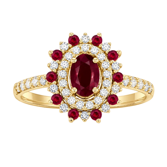 Ruby & Diamond Ring