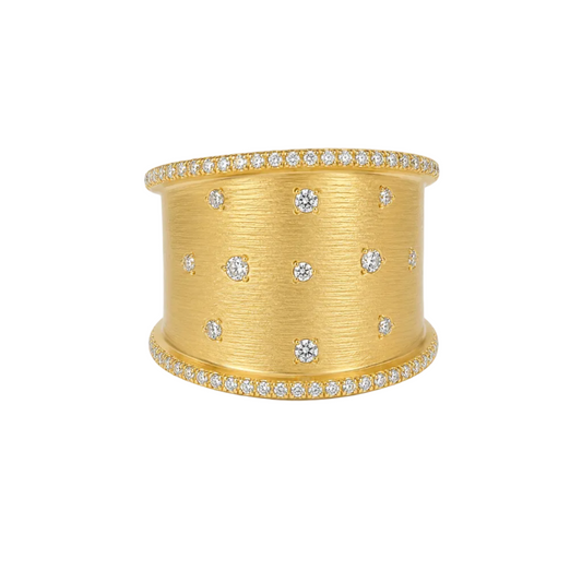 Scatter Diamond Ring