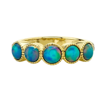 Ethiopian Opal Ring