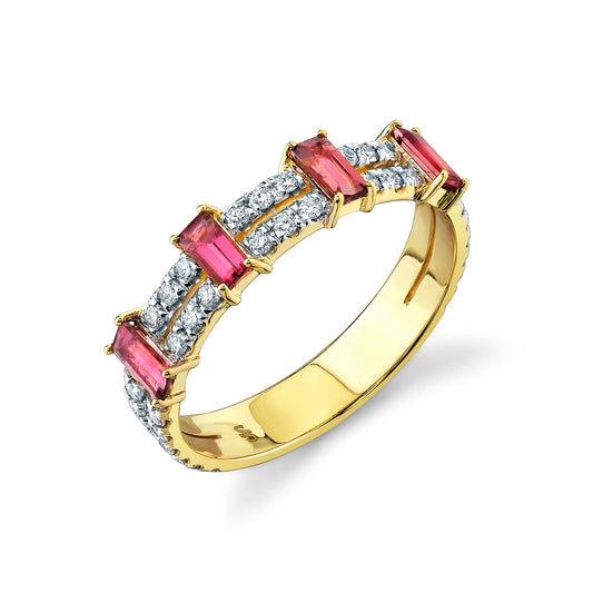 Pink Tourmaline Ring