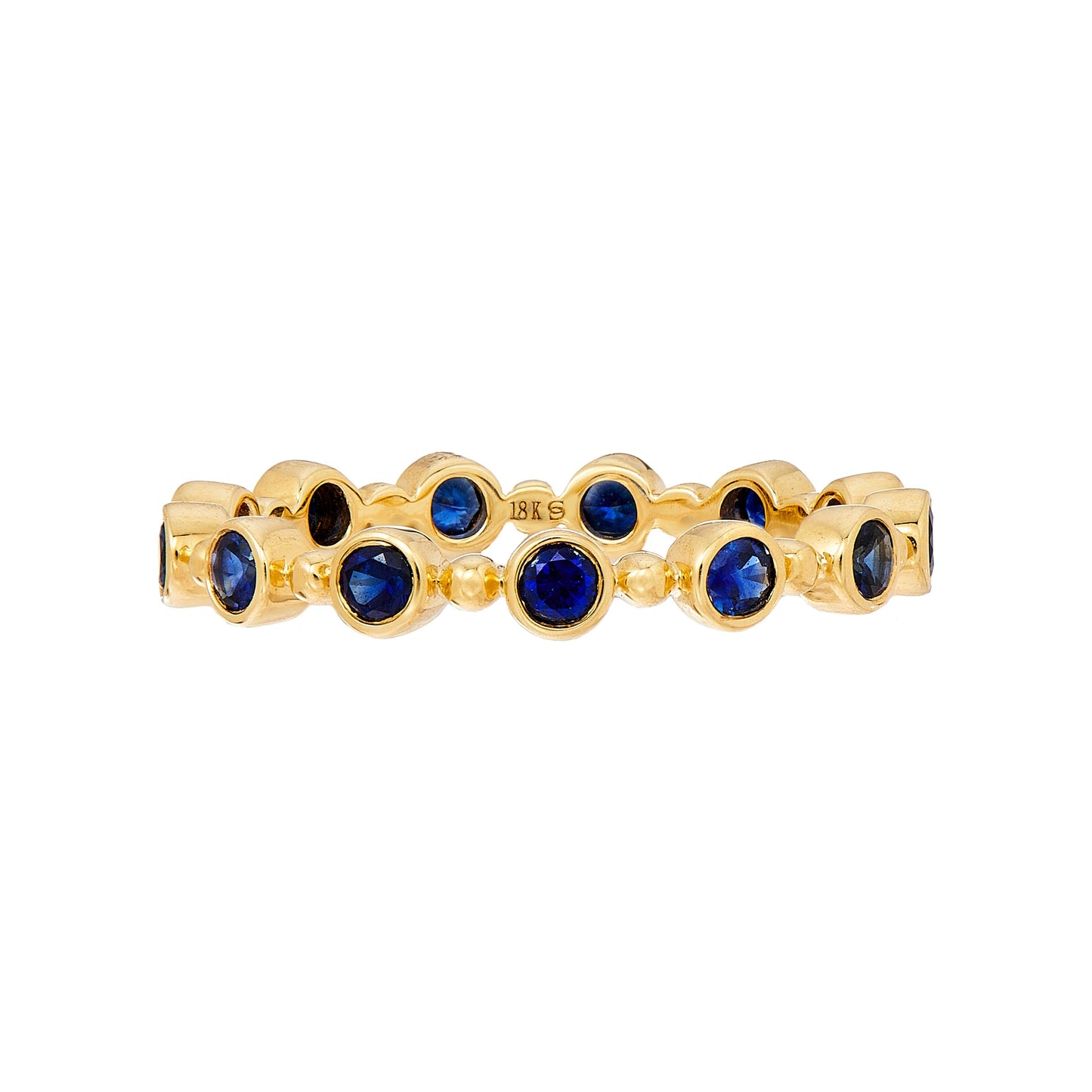 Blue Sapphire Band