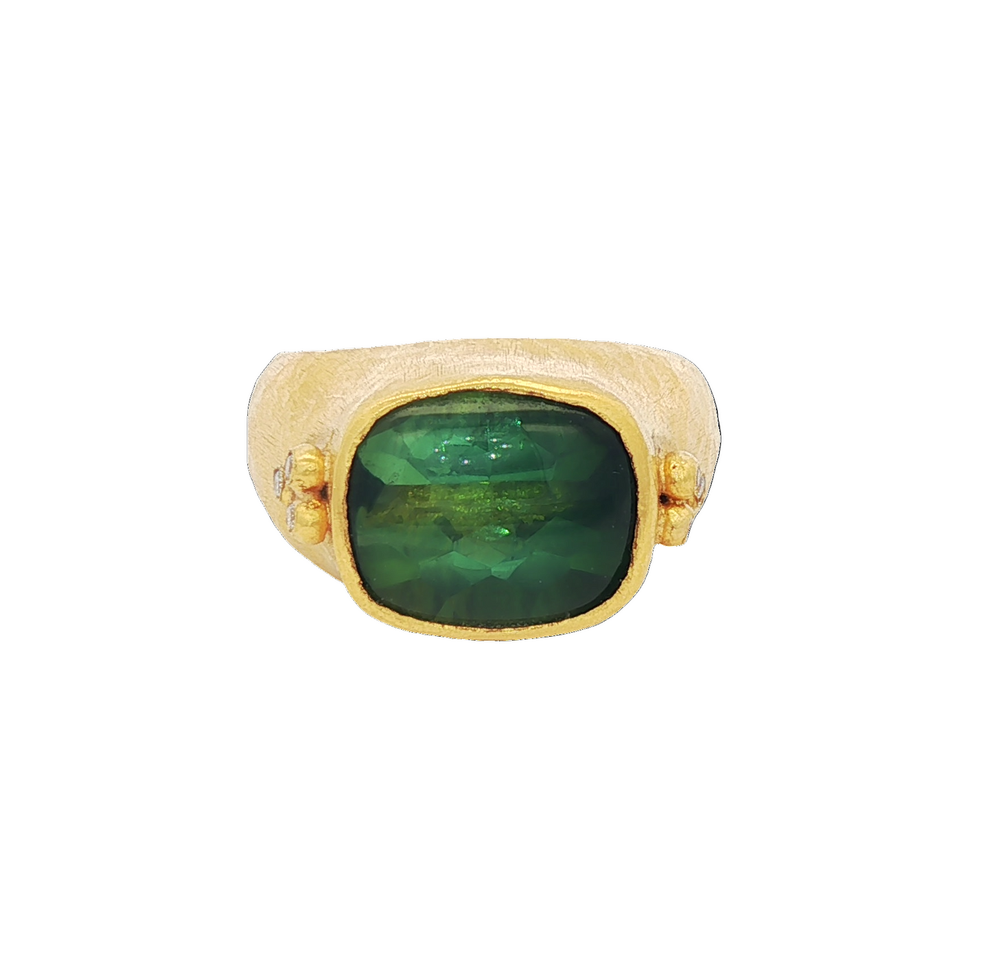 Green Tourmaline Ring