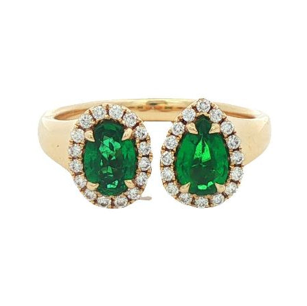 Emerald & Diamond Ring