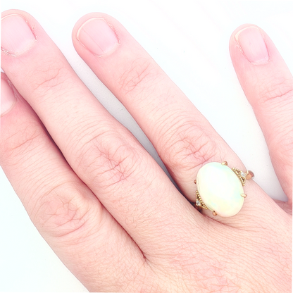 Ethiopian Opal Ring