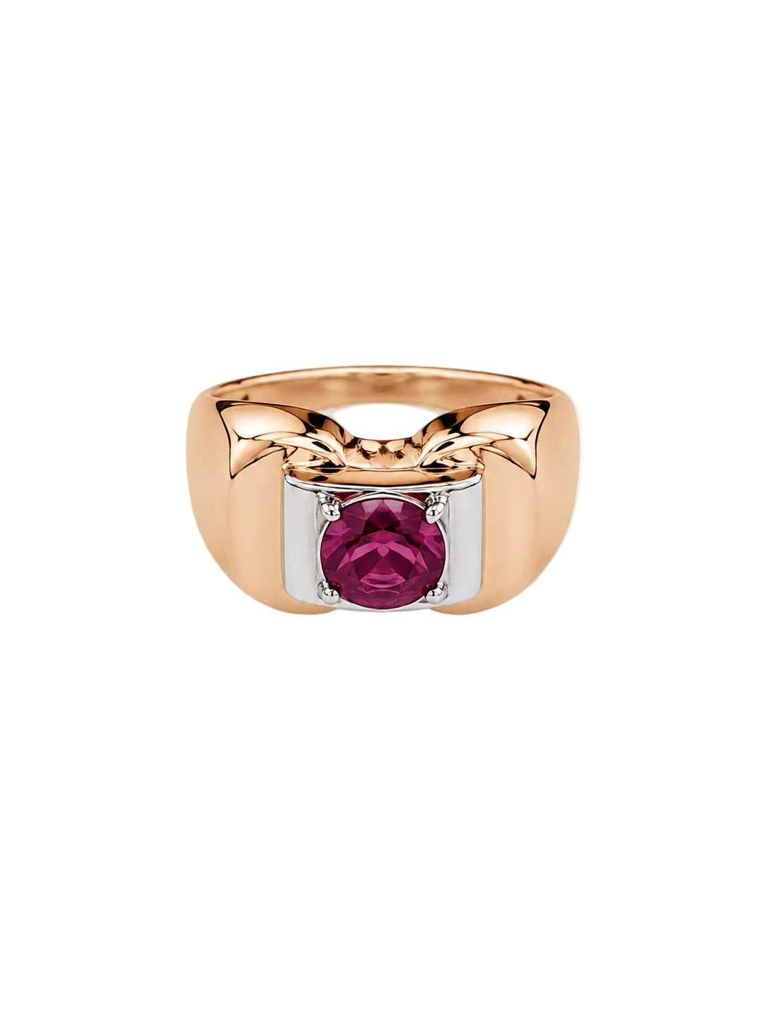 Ruby Antique Mens Ring