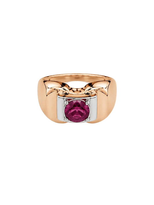 Ruby Antique Mens Ring
