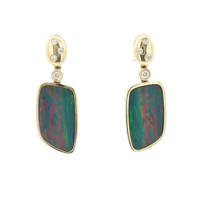 Opal Earrings