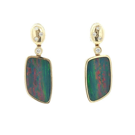 Opal Earrings