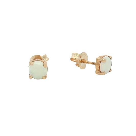 Opal Stud Earrings