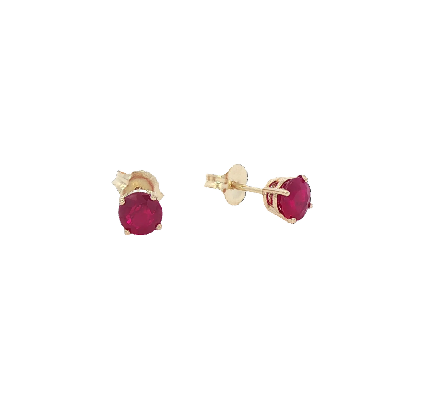 Ruby Stud Earrings