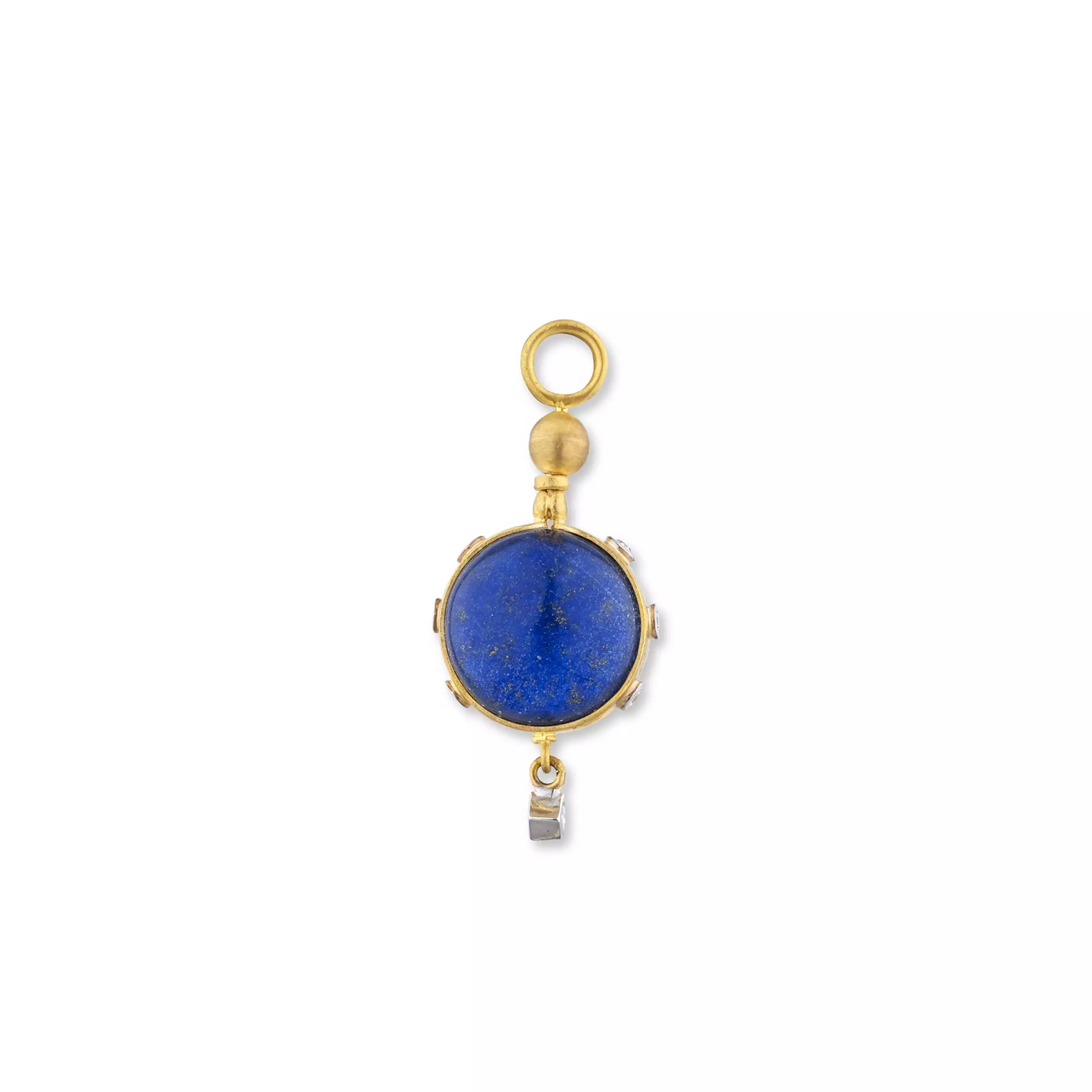 Mother of Pearl/Crystal Quartz Spinning Pendant