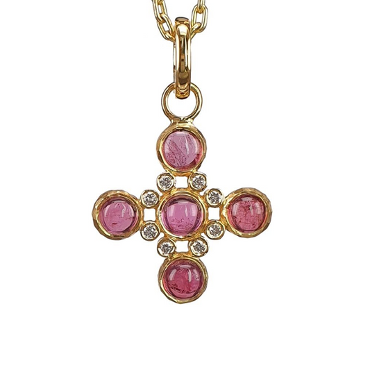 Pink Tourmaline Pendant