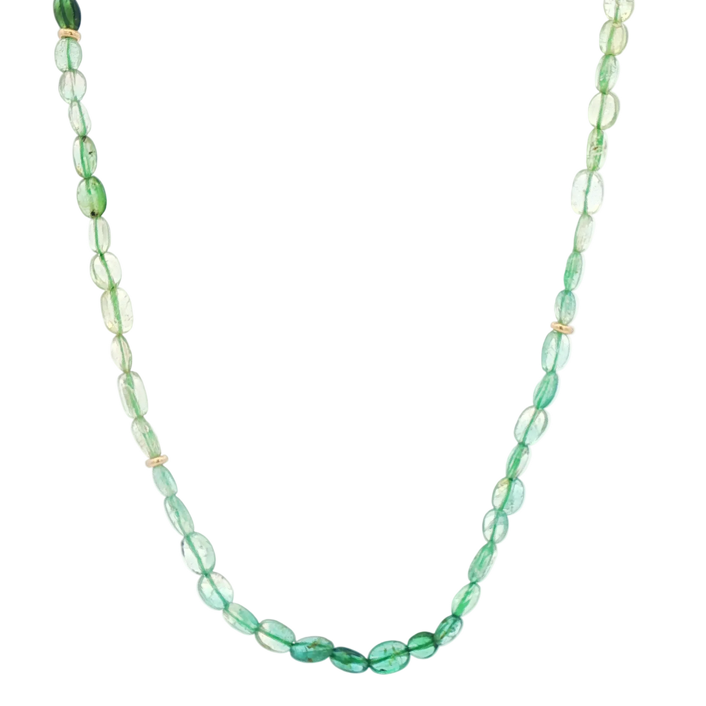 Green Tourmaline Beads
