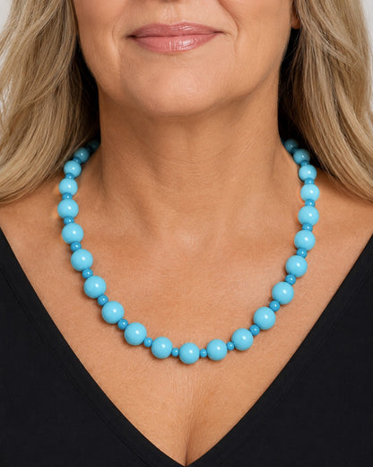 Turquoise Beaded Necklace