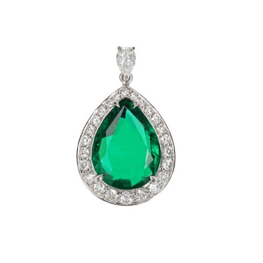Emerald & Diamond Pendant