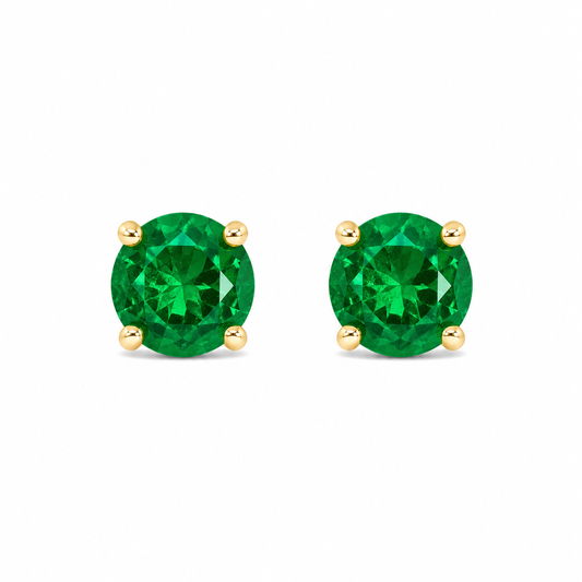 Emerald Studs