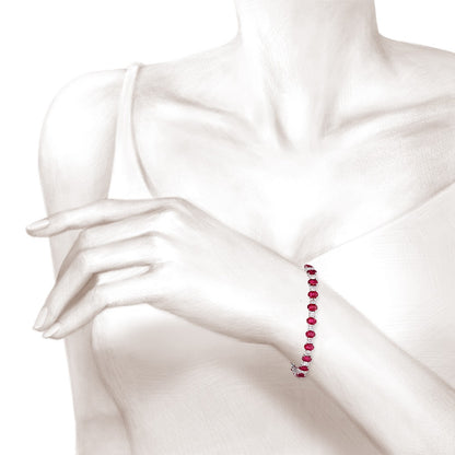 Ruby & Diamond Bracelet