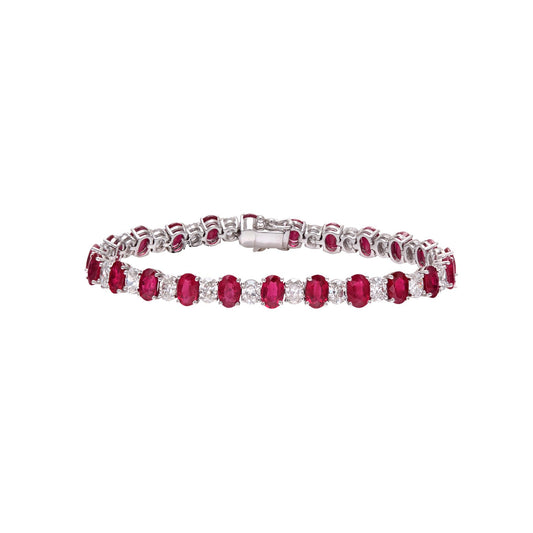 Ruby & Diamond Bracelet