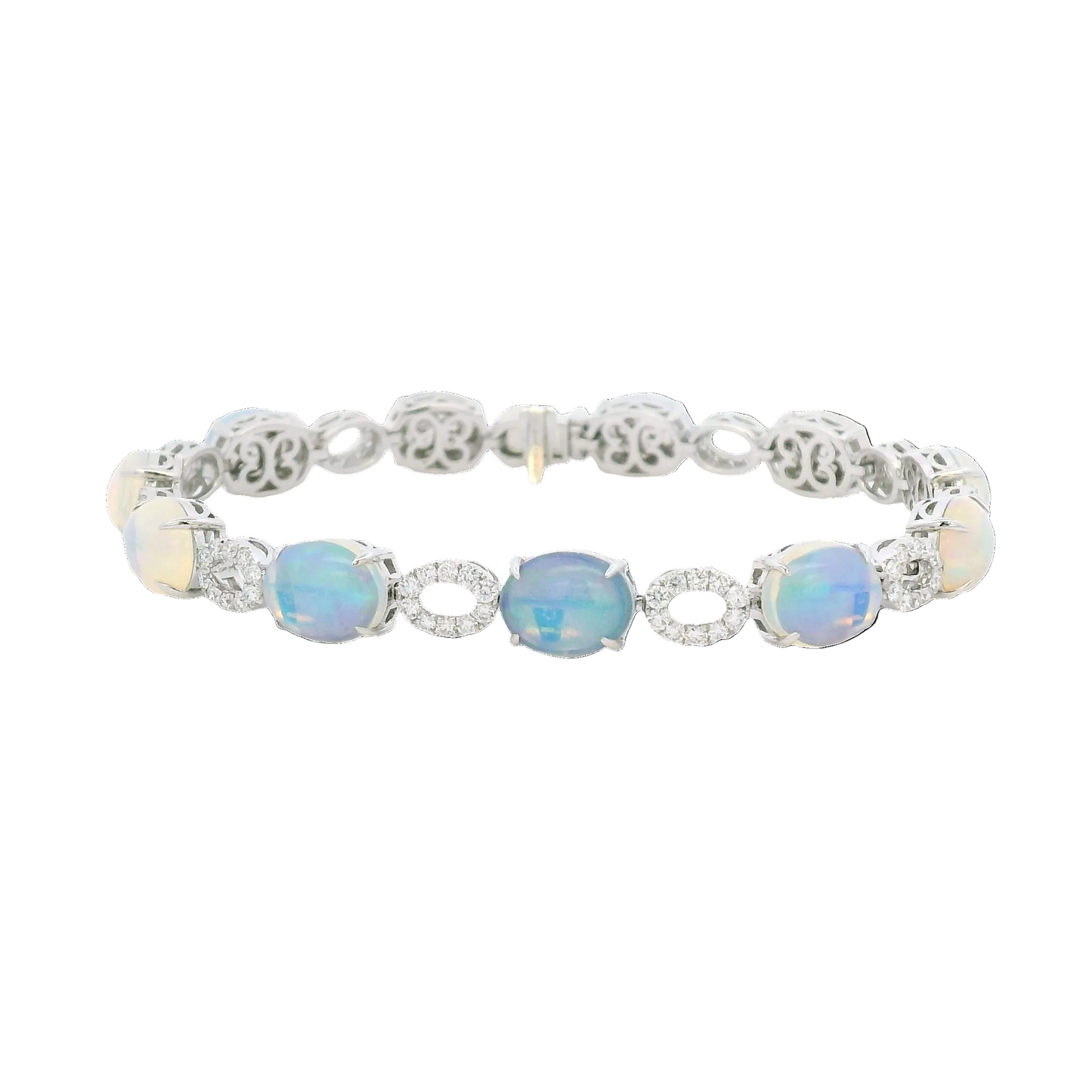 Opal & Diamond Bracelet