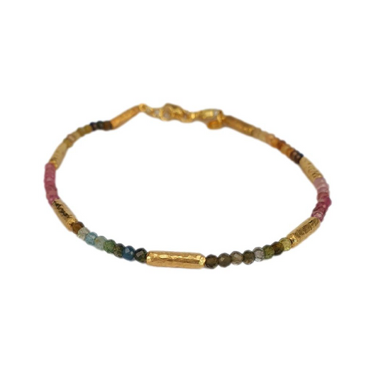 Mixed Tourmaline Bracelet