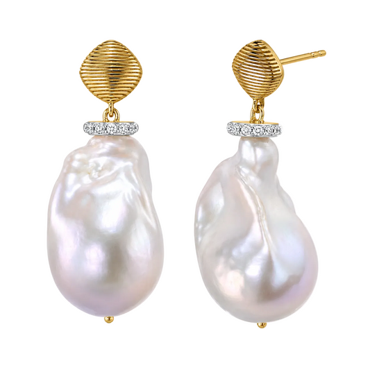 Baroque Pearl Earrings