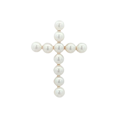 Pearl Cross Pendant