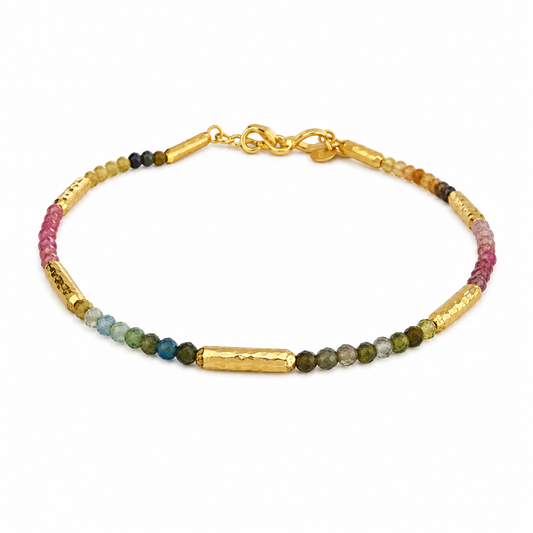 Mixed Tourmaline Bracelet