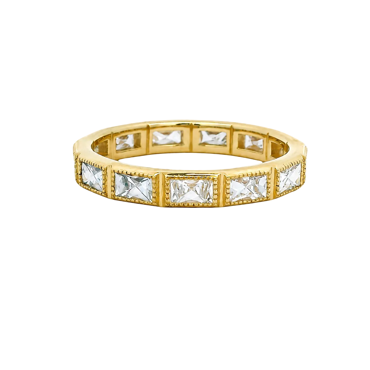 Baguette Diamond Band